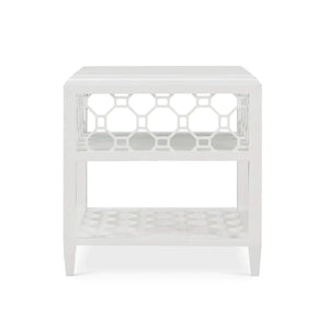 Claridge End Table-Blue Hand Home