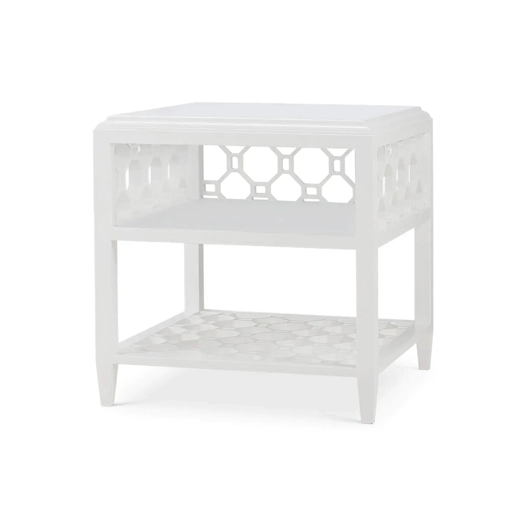 Claridge End Table-Blue Hand Home