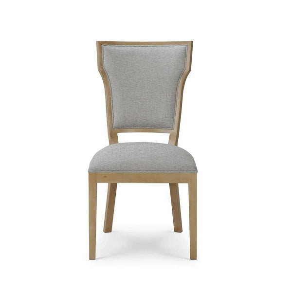 Aldgate Dining Chair w/ Upholstered Back-Blue Hand Home