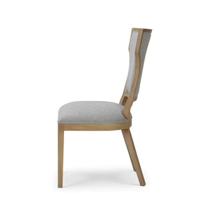 Aldgate Dining Chair w/ Upholstered Back-Blue Hand Home