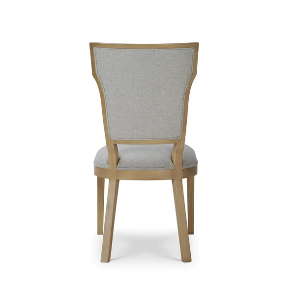 Aldgate Dining Chair w/ Upholstered Back-Blue Hand Home