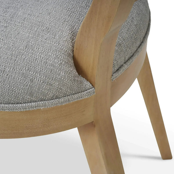 Aldgate Dining Chair w/ Upholstered Back-Blue Hand Home