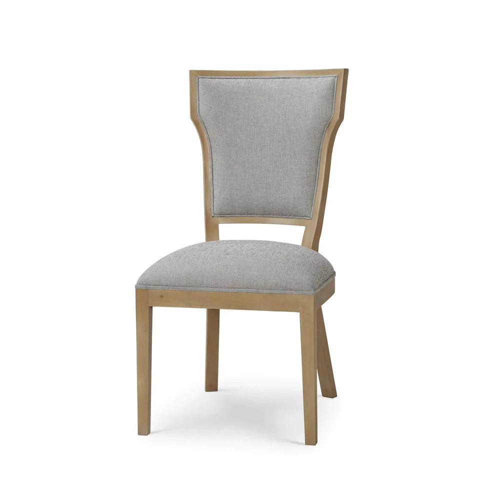 Aldgate Dining Chair w/ Upholstered Back-Blue Hand Home