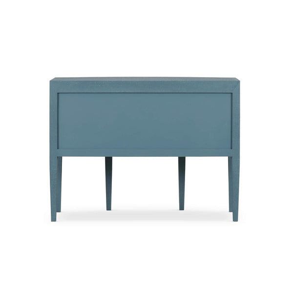 Seville Server Wrapped in Azure Linen-Blue Hand Home