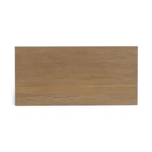 Chelsea Pedestal Desk in Antique French Oak-Blue Hand Home