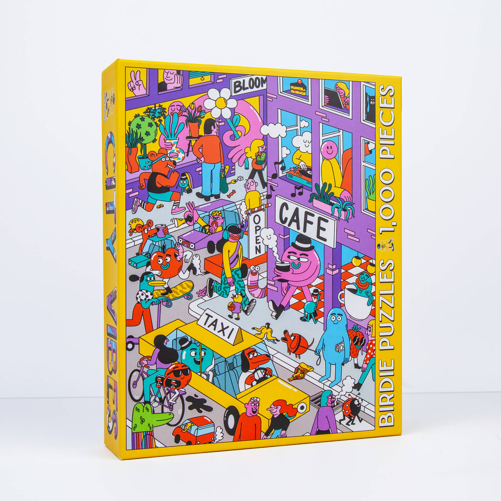 City Vibes | 1,000 Piece Puzzle-Blue Hand Home