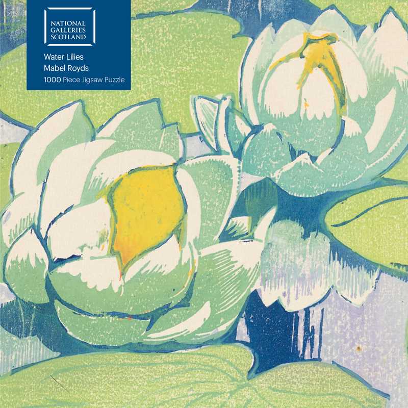 Adult Jigsaw Puzzle NGS: Mabel Royds - Water Lilies by-Blue Hand Home