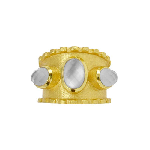 MEDAGLIA RING-Blue Hand Home