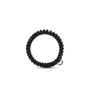 Spiral Hair Coils | Small | Jet Black Hair Ties-Blue Hand Home