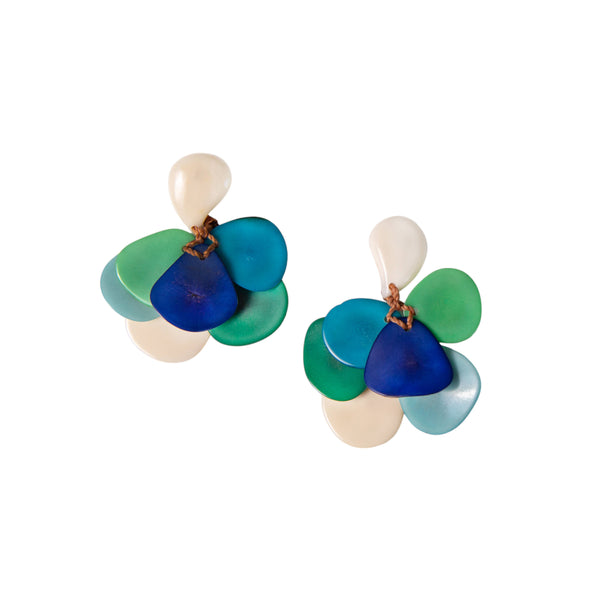Dorothea Earrings-Blue Hand Home