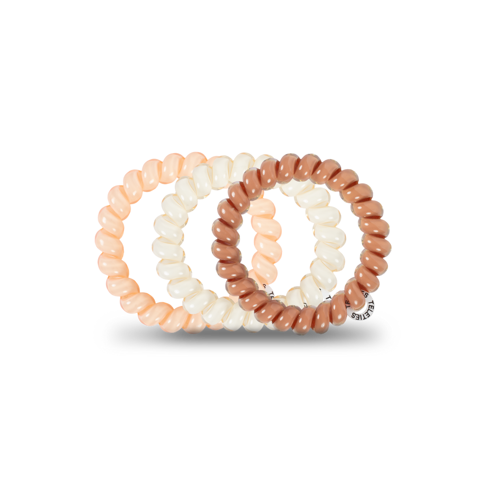 Spiral Hair Coils | Large| For the Love of Nudes Hair Ties-Blue Hand Home