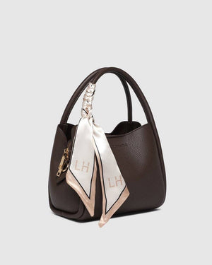 Steffie Mini Tote Bag - Chocolate