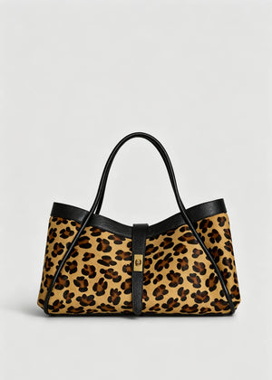 Limited Edition Genuine Calf Hair & Togo Leather Bag