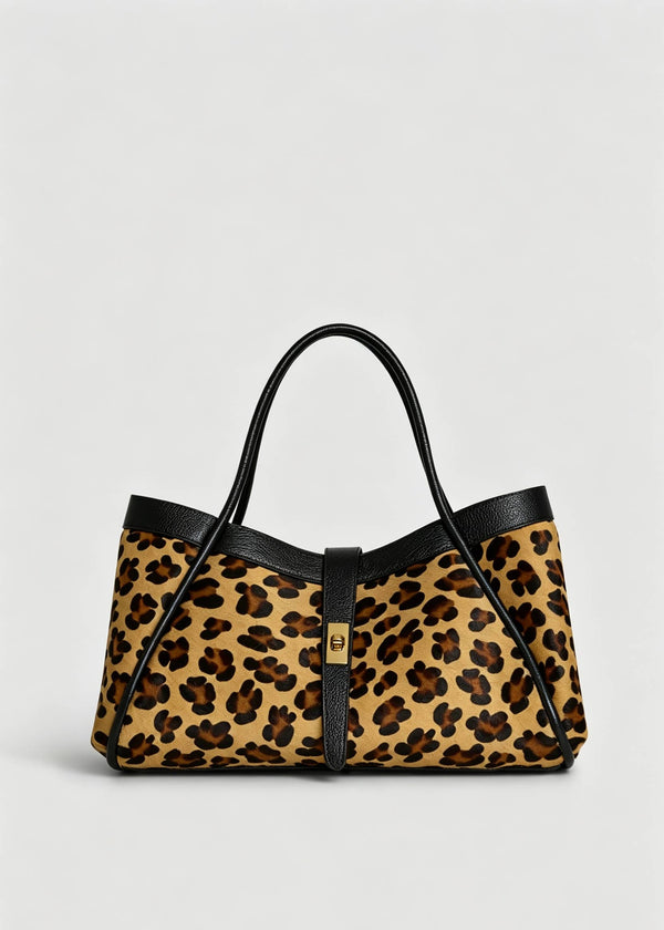 Limited Edition Genuine Calf Hair & Togo Leather Bag