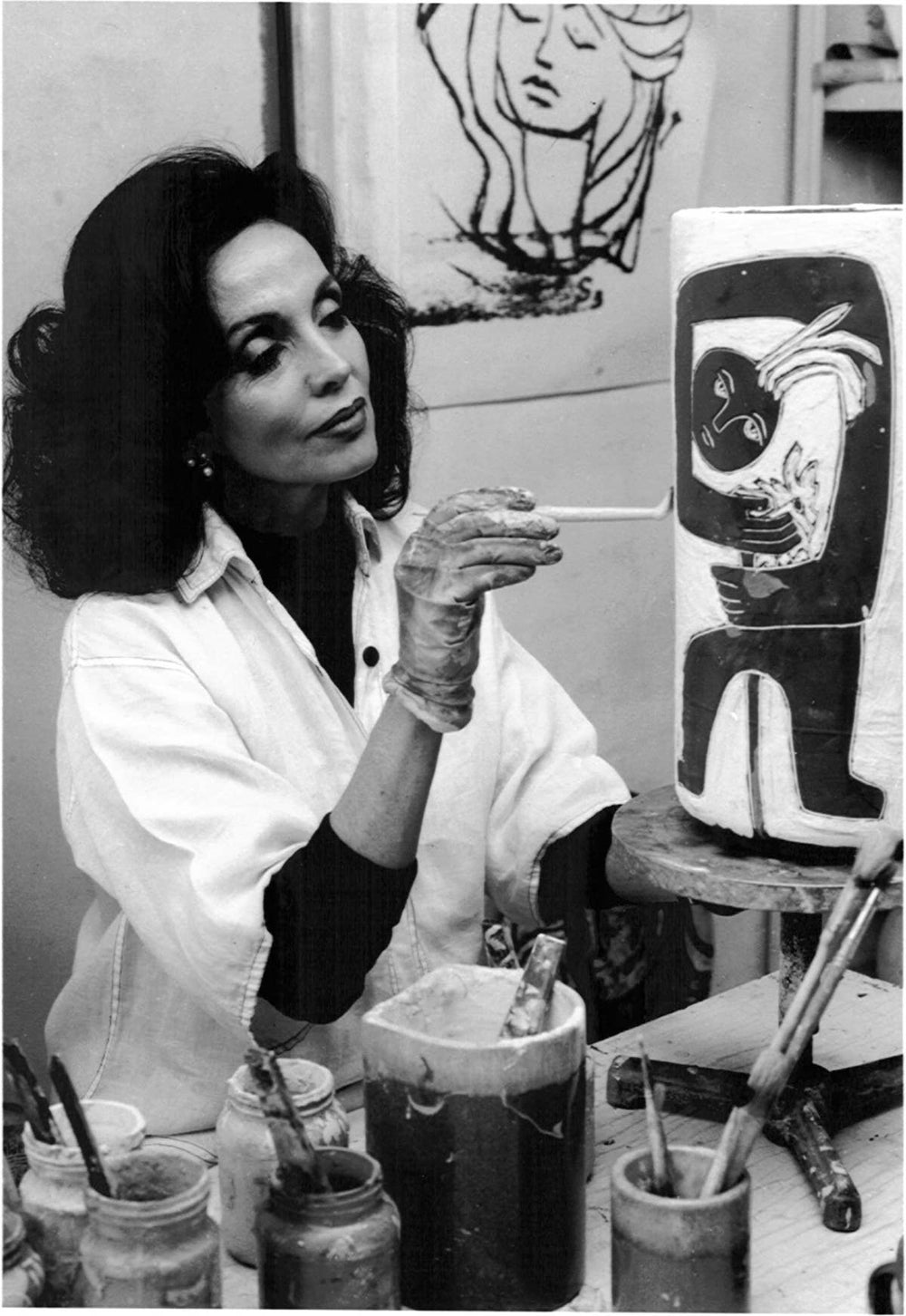 Mara Stoneware Woody Surf Wagon Mug-Blue Hand Home