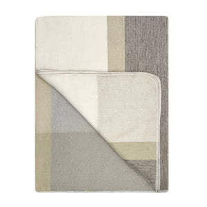 NEW! Alpaca Throw Blanket - Salt Flat-Blue Hand Home