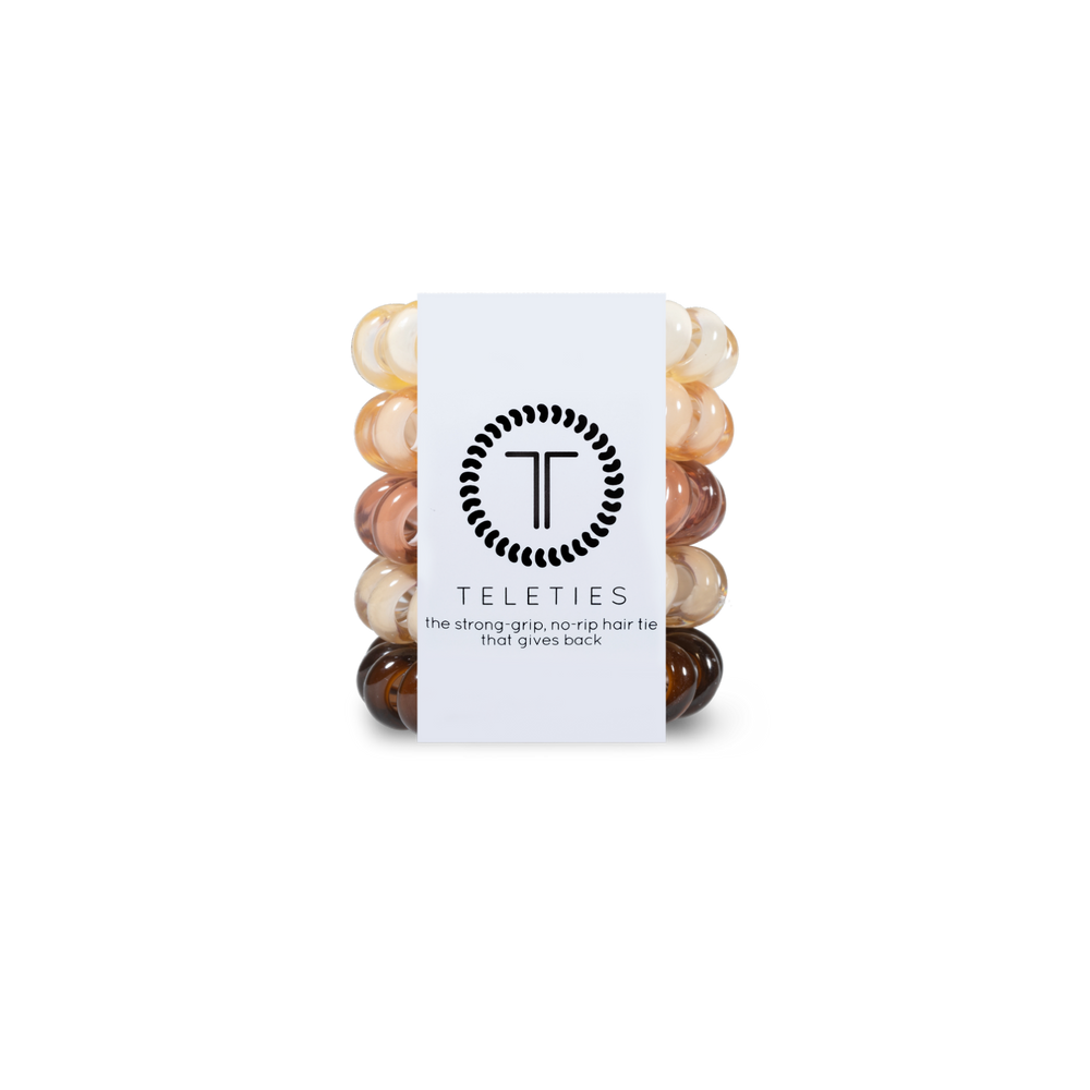 Spiral Hair Coils | Tiny | For the Love of Nudes Hair Ties-Blue Hand Home