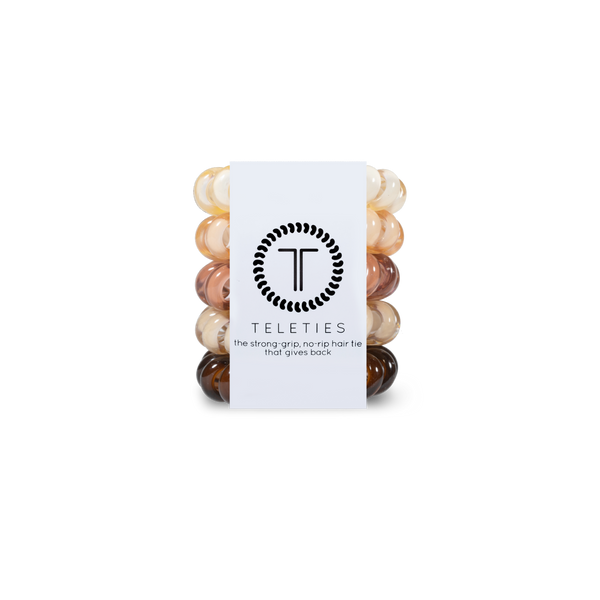 Spiral Hair Coils | Tiny | For the Love of Nudes Hair Ties-Blue Hand Home