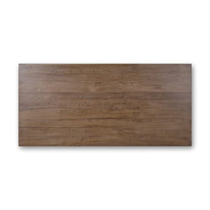 Silvia Dining Table 84" - Reclaimed Teak-Blue Hand Home