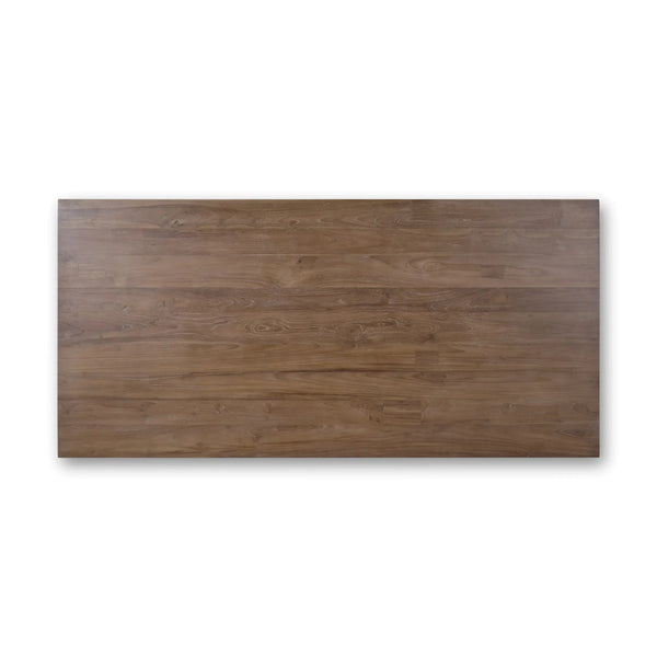 Silvia Dining Table 84" - Reclaimed Teak-Blue Hand Home
