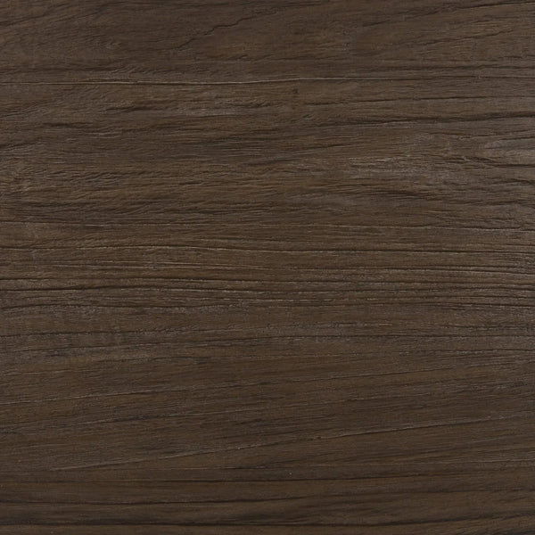 Tuscan Teak Console in Tuscan Brown w/ Weathered Teak Distress-Blue Hand Home