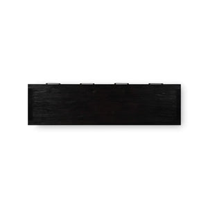 Tuscan Rustic Distressed Teak Console Table w/ 8 Drawers-Blue Hand Home