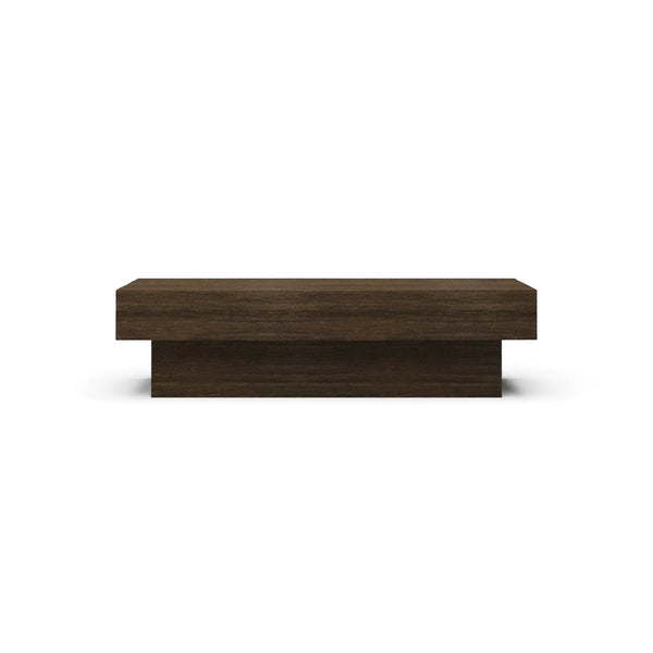 Tuscan Rustic Distressed Coffee Table - Teak-Blue Hand Home