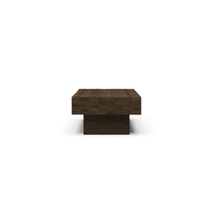 Tuscan Rustic Distressed Coffee Table - Teak-Blue Hand Home