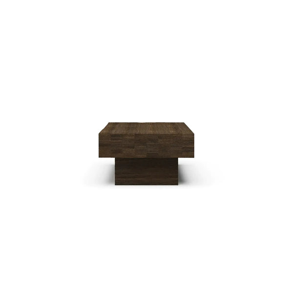 Tuscan Rustic Distressed Coffee Table - Teak-Blue Hand Home