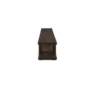 Tuscan Rustic Distressed Media Console - Teak-Blue Hand Home
