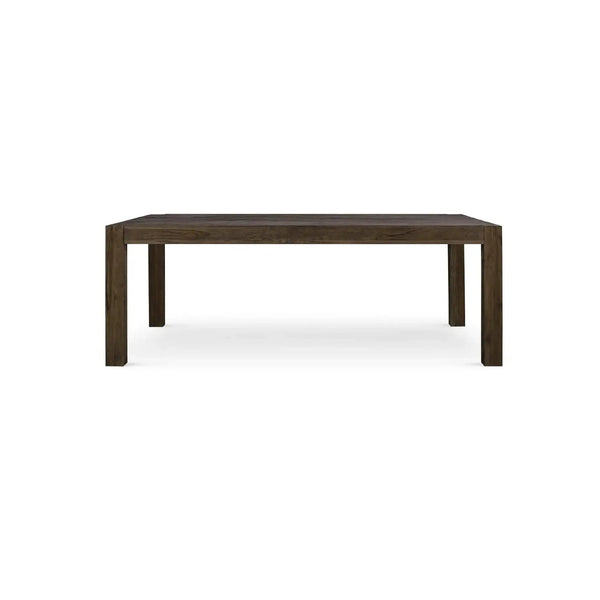Tuscan Rustic Distressed Dining Table 84'' - Teak-Blue Hand Home