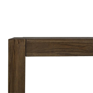 Tuscan Rustic Distressed Dining Table 84'' - Teak-Blue Hand Home
