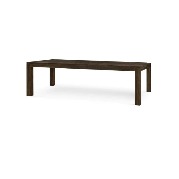 Tuscan Rustic Distressed Dining Table 96'' - Teak-Blue Hand Home