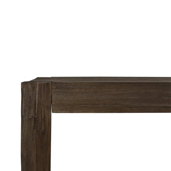 Tuscan Rustic Distressed Dining Table 96'' - Teak-Blue Hand Home