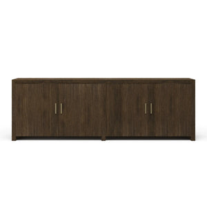 Tuscan Rustic Distressed Sideboard - Teak-Blue Hand Home