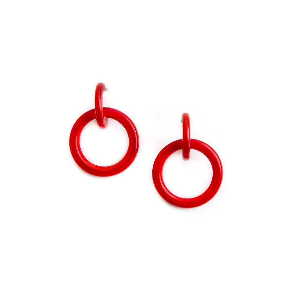 Gaia Earrings-Blue Hand Home