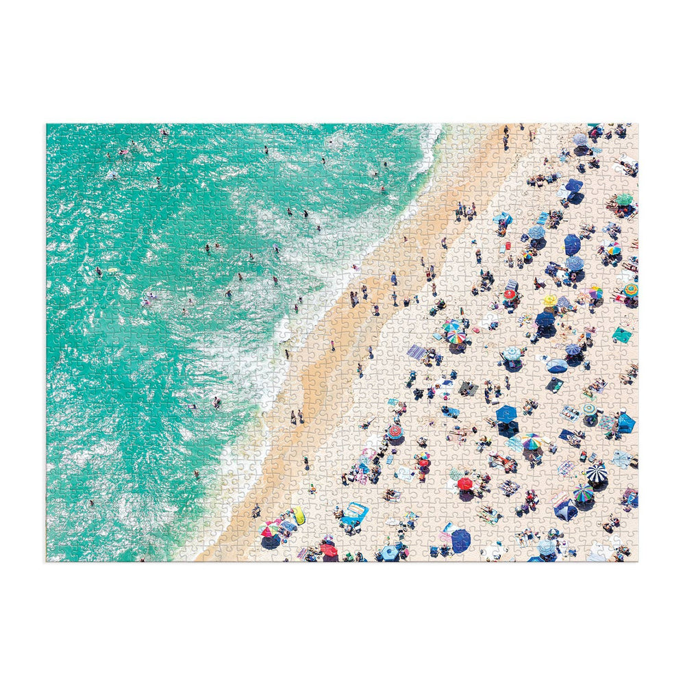 Gray Malin The Seaside 1000 Piece Puzzle-Blue Hand Home