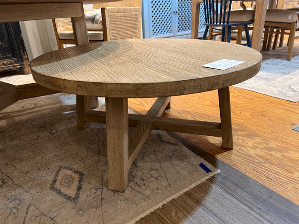 Surfside Rd 40" Coffee Table-Blue Hand Home