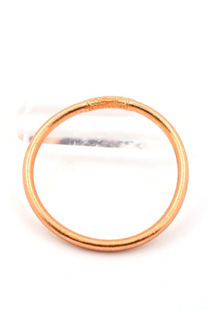 Single Thai Buddhist Temple Bracelet, Mantra Bangle, Metals-Blue Hand Home