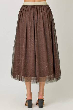 61286 Sparklet Tulle Skirt-Blue Hand Home