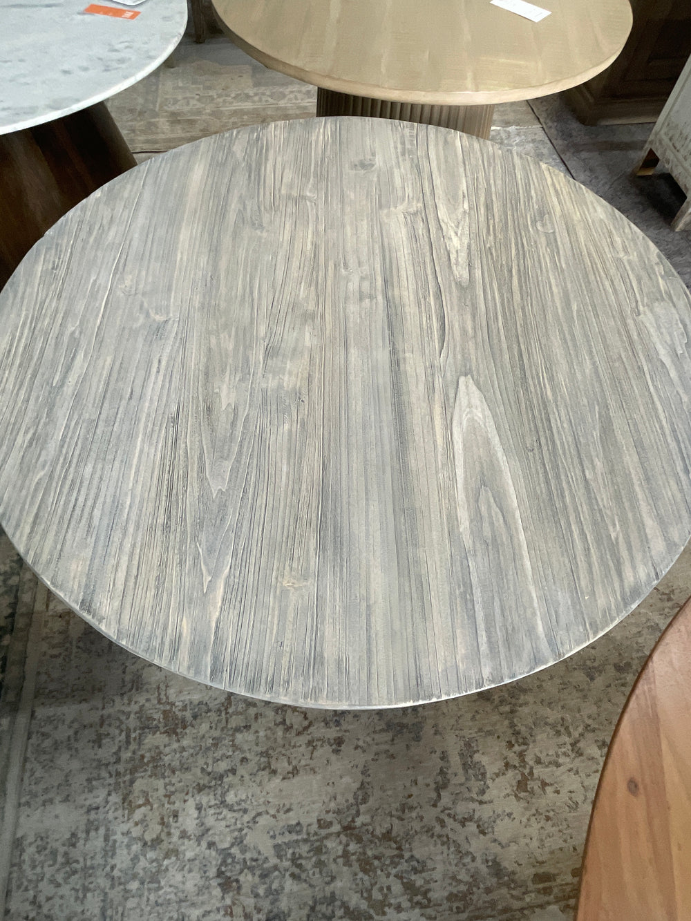 T Base 48 Dining Table (Reclaimed Elm) Store-Blue Hand Home