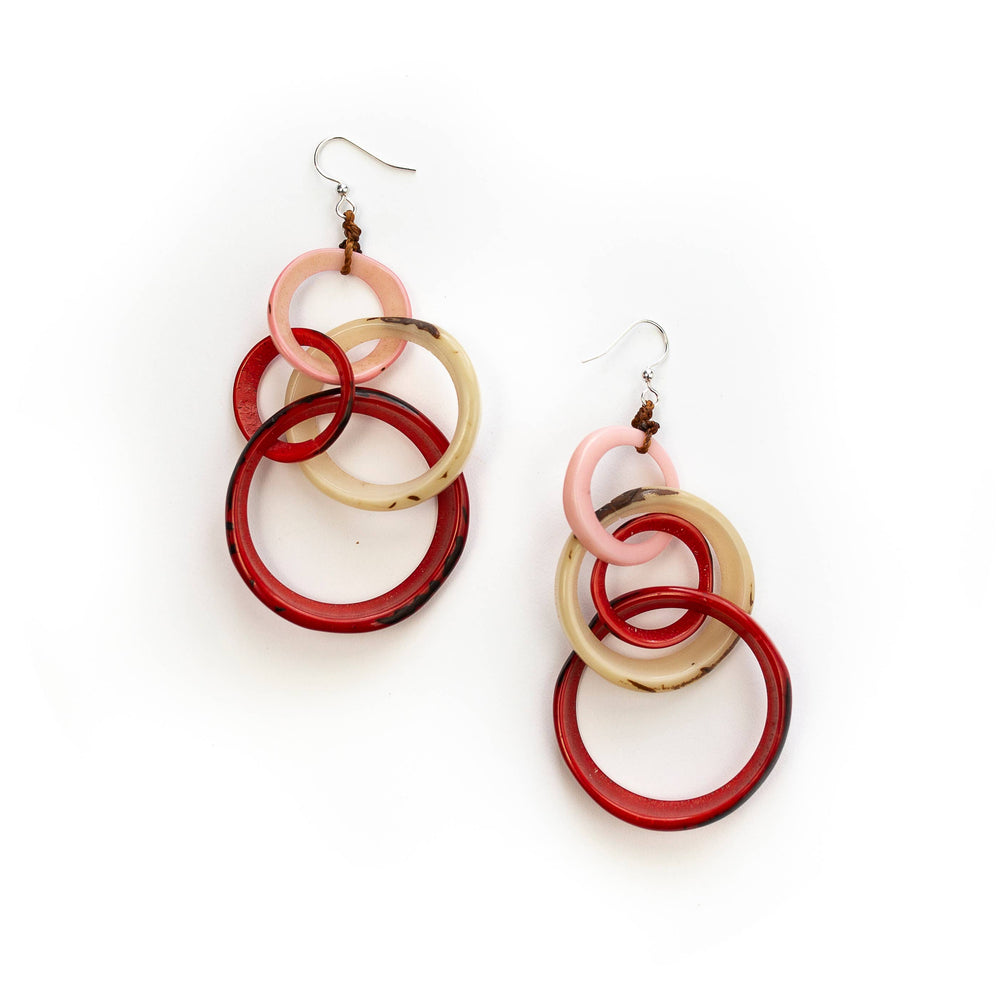 Yazmine Earrings-Blue Hand Home