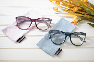 Petra Reading Glasses-Blue Hand Home