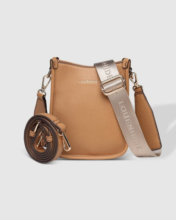 Parker Crossbody Bag - Camel-Blue Hand Home