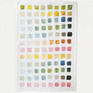 Paintswatch tea towel-Blue Hand Home