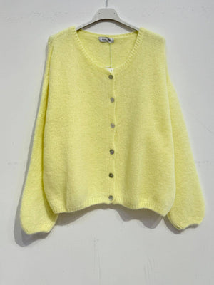 Kid mohair and wool vest 7535-Blue Hand Home