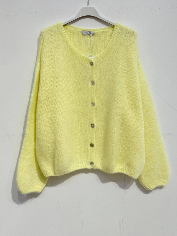 Kid mohair and wool vest 7535-Blue Hand Home
