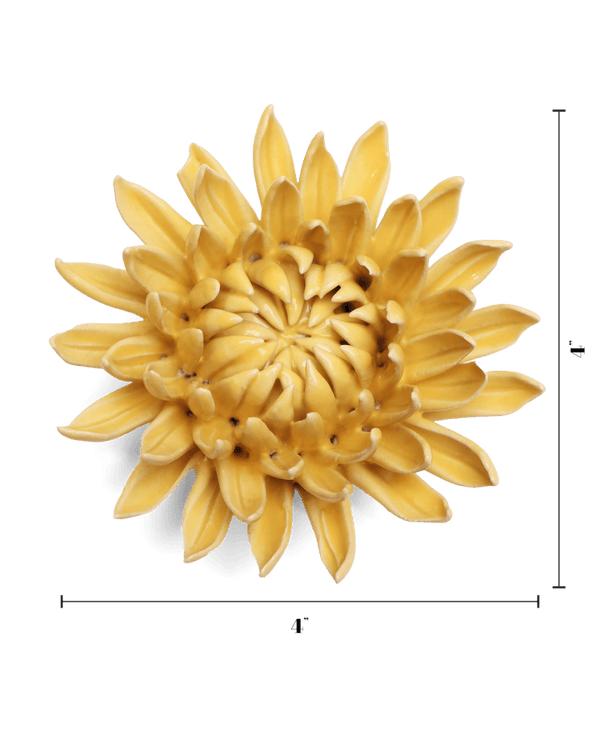 November Birth Flower - Chrysanthemum-Blue Hand Home