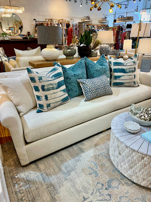 Freya Sofa Upholstered - In Store-Blue Hand Home