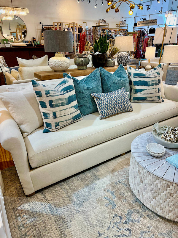 Freya Sofa Upholstered - In Store-Blue Hand Home